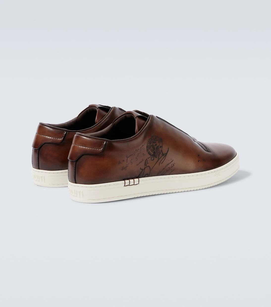 Berluti - Playtime leather slip-on sneakers