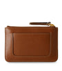 Mulberry Brown Logo Plaque Coin Pouch