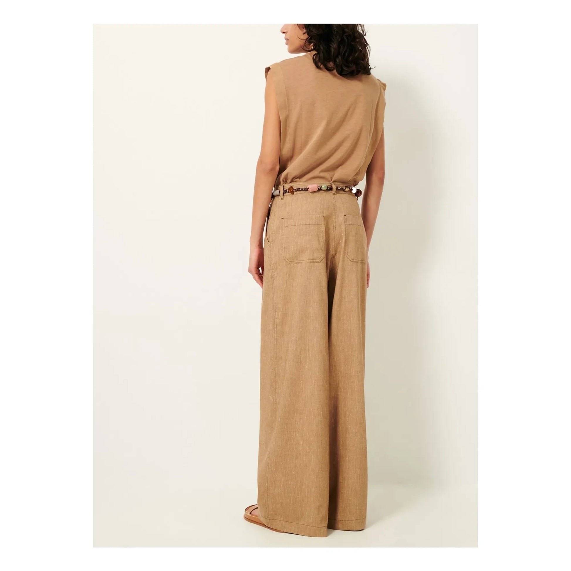 Sessùn - Orlando T-shirt | Camel