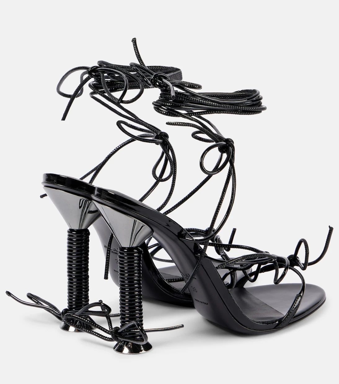Alaïa - Bobine 110 leather-lined sandals