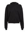 Cotton-Blend Zip-Up Hoodie ONYX