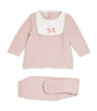 Knitted Bow Top and Leggings Set (0-12 Months)