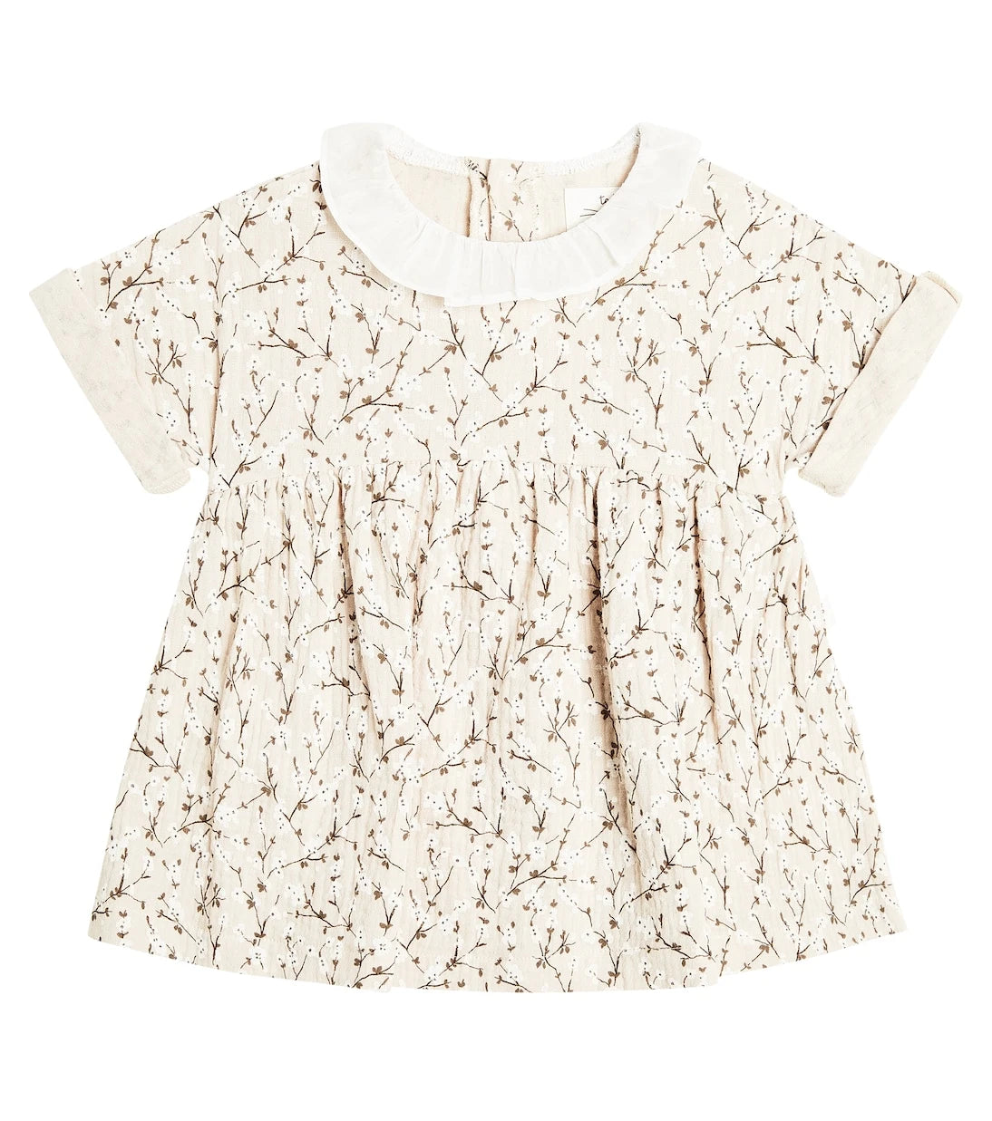 Il Gufo - Baby floral cotton dress