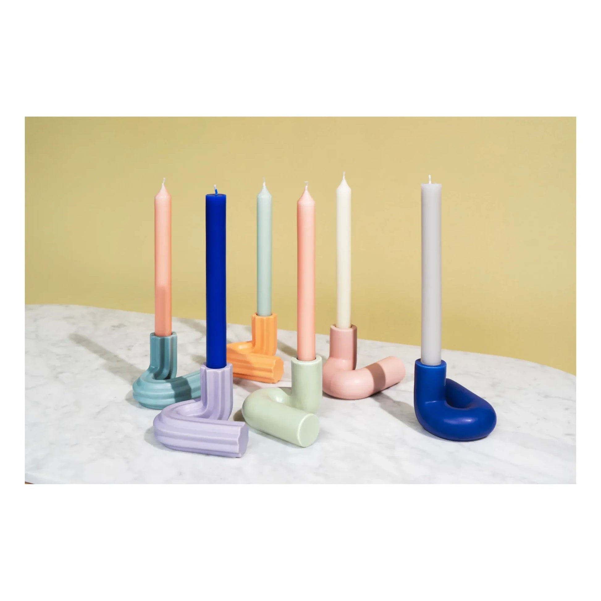 Octaevo - Templo Candle Holder | Mint Green
