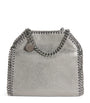 Stella McCartney Grey Tiny Metallic Falabella Tote Bag