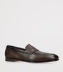 Grained Leather Carlos Loafers