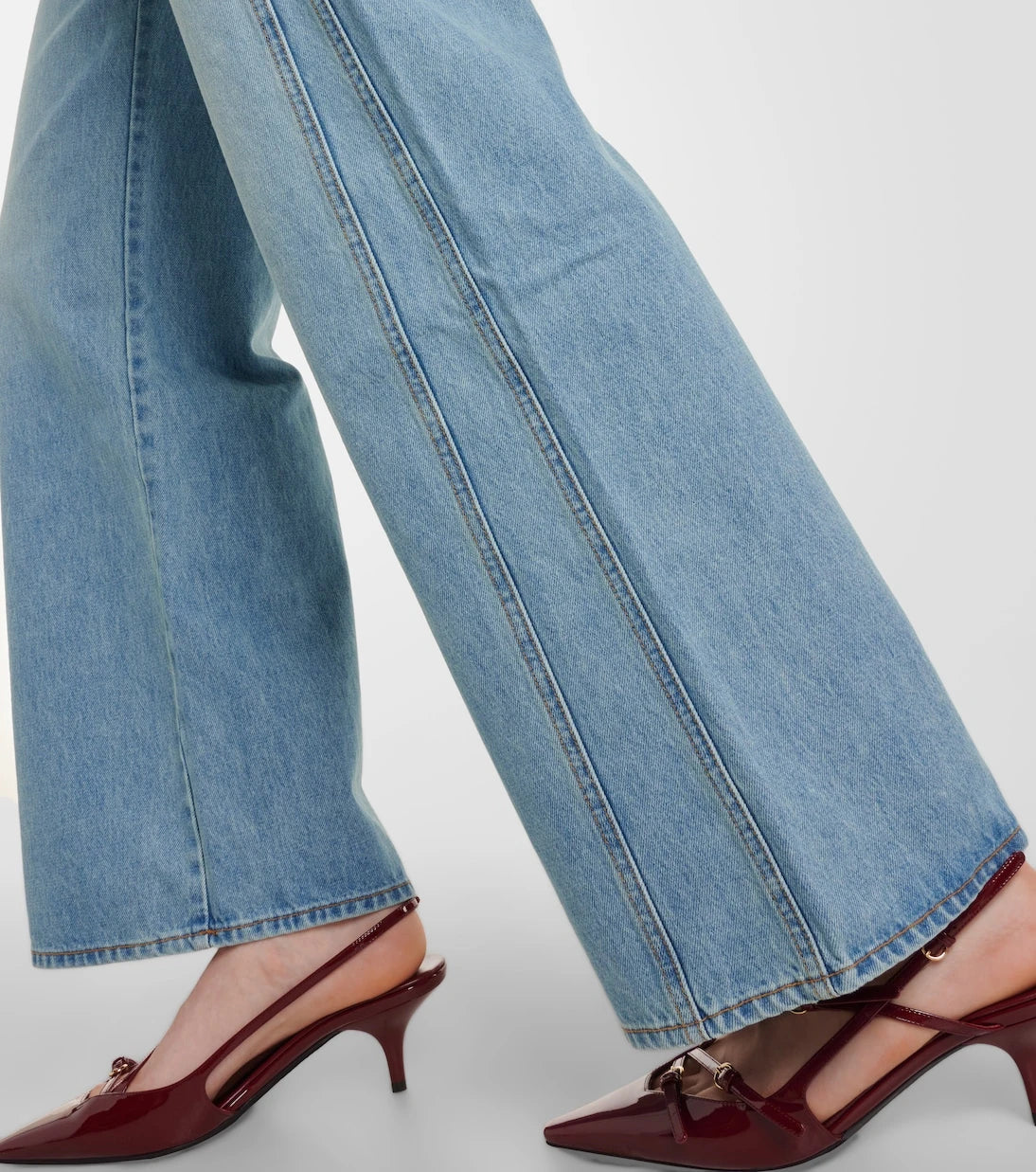 Veronica Beard - Taylor high-rise wide-leg jeans