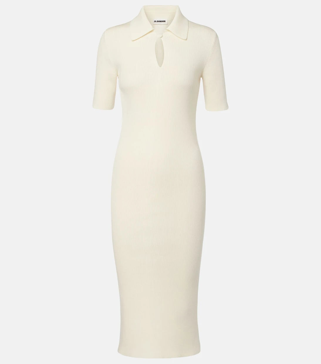 Jil Sander - Knitted wool midi dress
