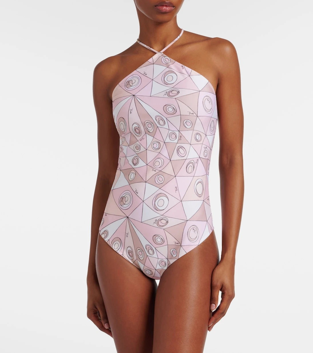 Pucci - Occhi open-back swimsuit