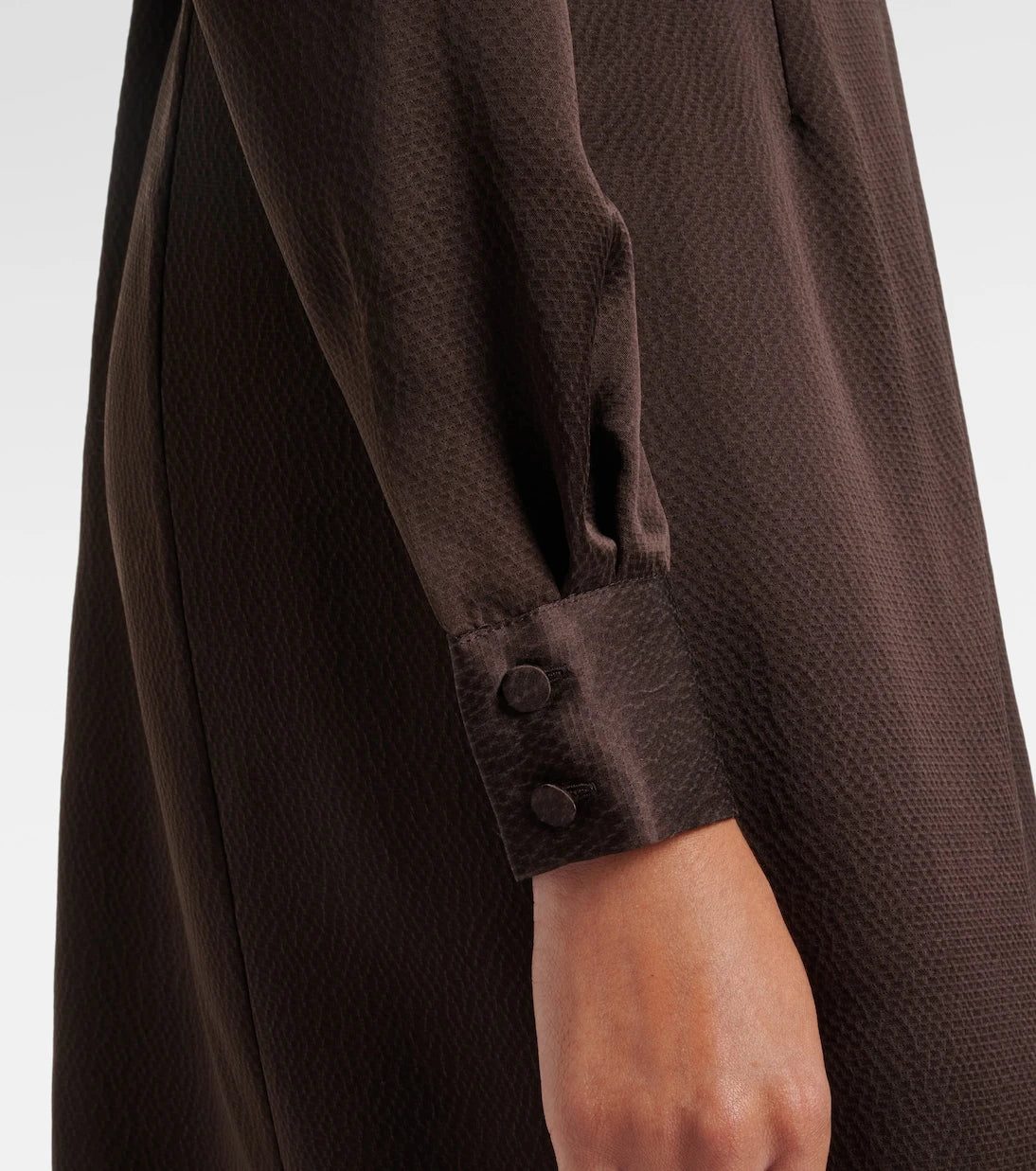 Gabriela Hearst - Josef belted silk midi dress