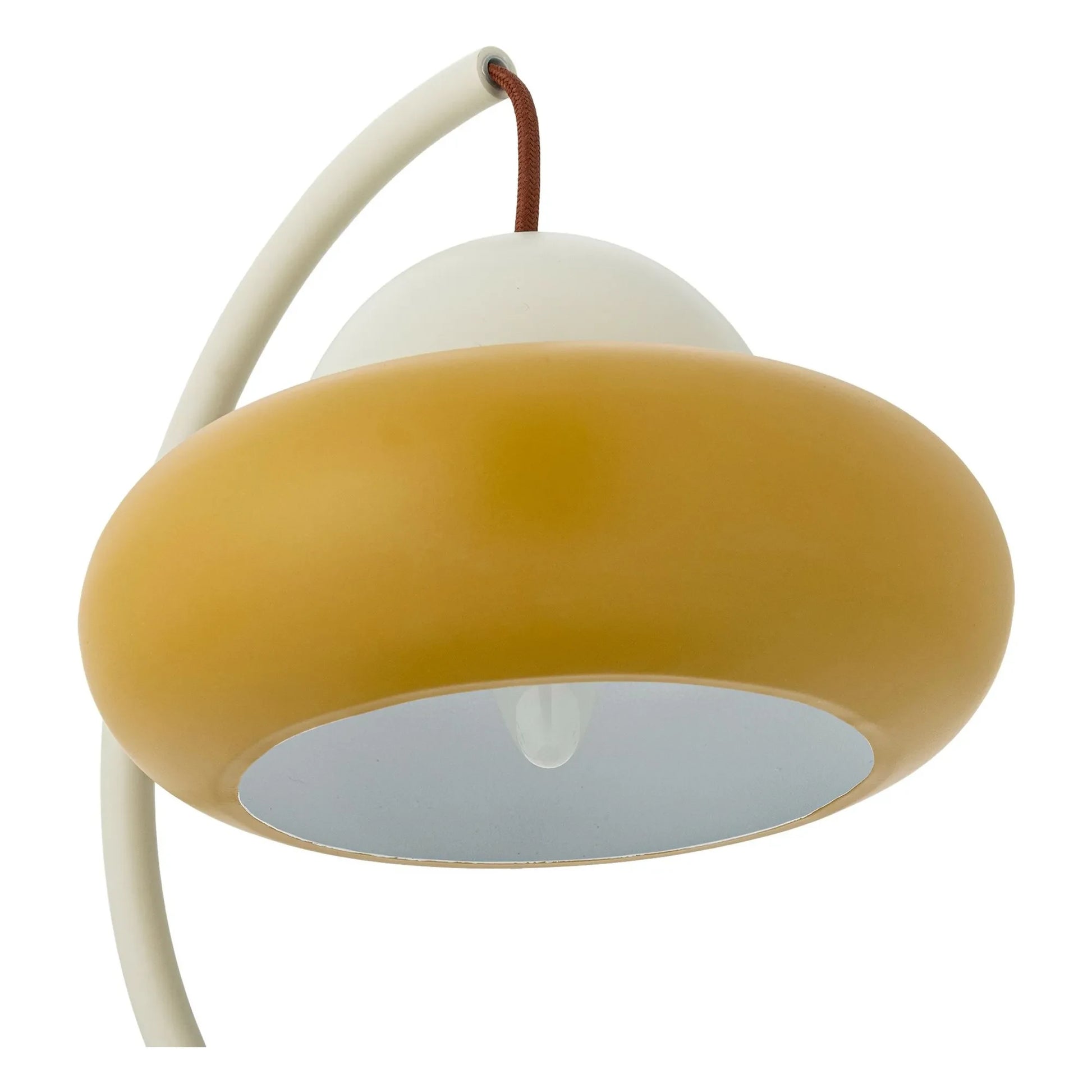 Bloomingville - Bubble metal table lamp | Almond green