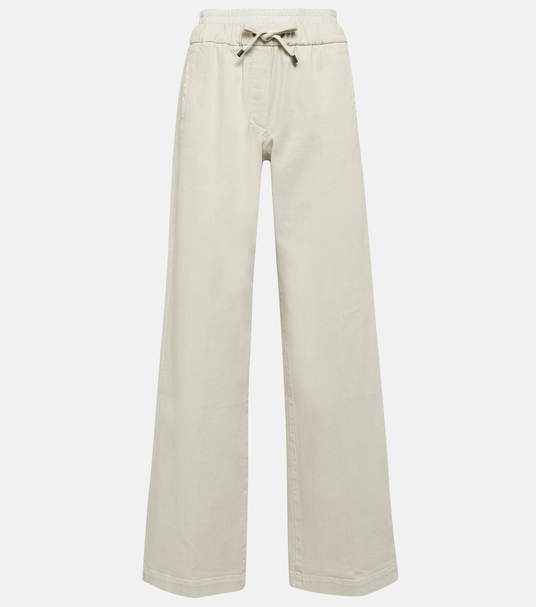 Brunello Cucinelli - High-rise wide-leg jeans