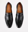Grained Leather Mocassino Loafers