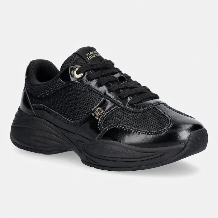 Tommy Hilfiger MODERN RUNNER SHINY LEATHER маратонки дамски