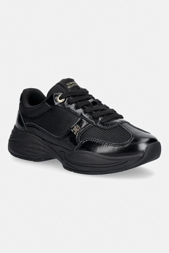 Tommy Hilfiger MODERN RUNNER SHINY LEATHER маратонки дамски