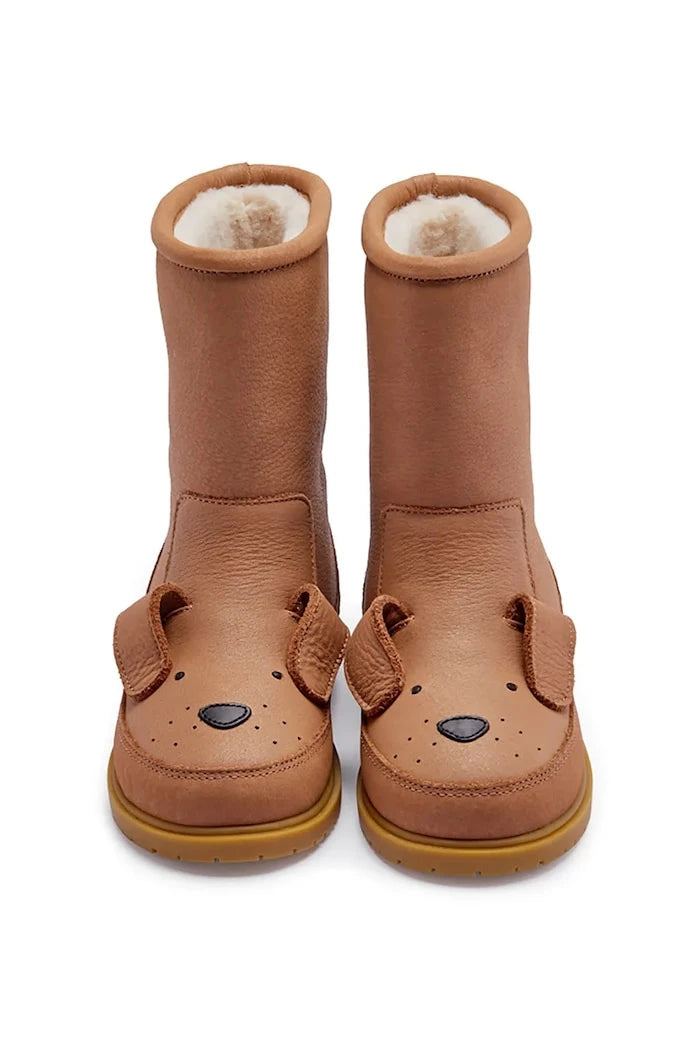 Donsje Wadudu Classic Boots Dog Çocuk Deri Kışlık Botlar