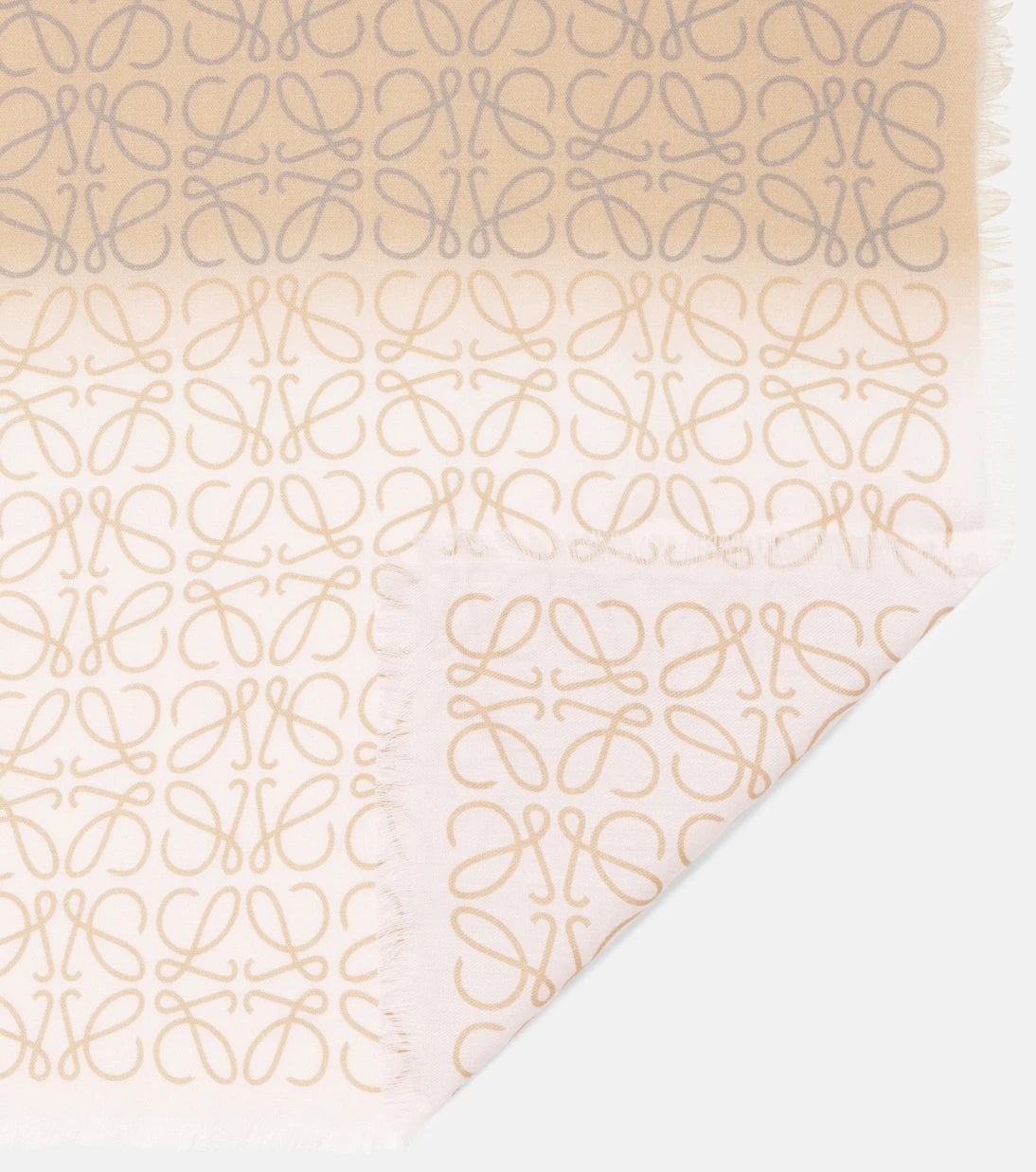 Loewe - Anagram wool, silk and cashmere scarf