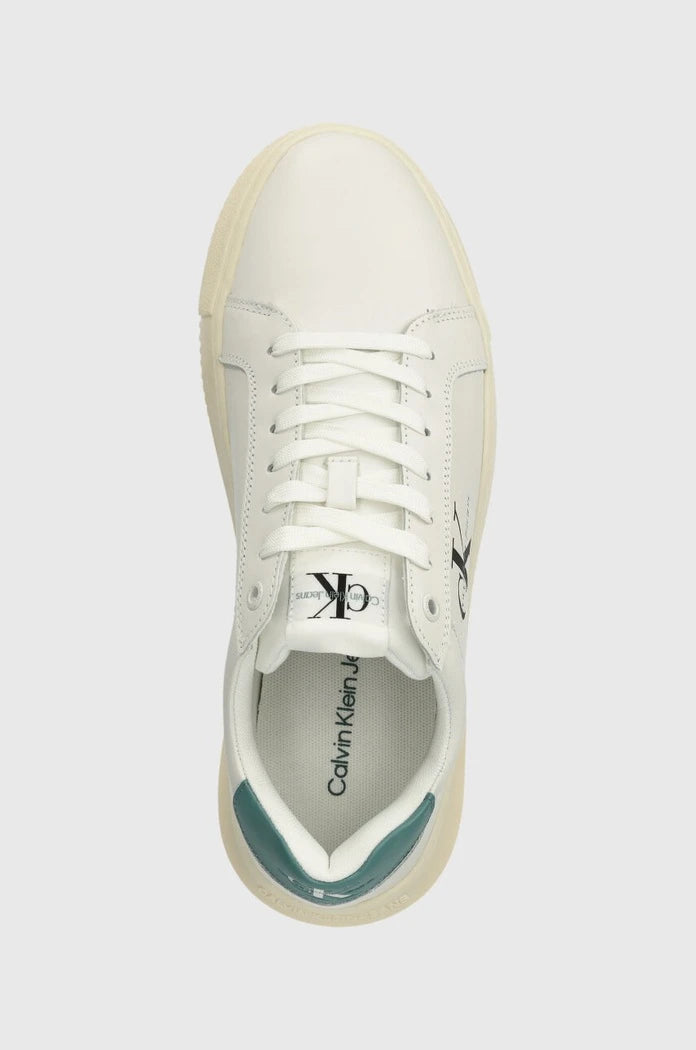 Calvin Klein Jeans YM0YM00681 CHUNKY CUPSOLE MONOLOGO Deri Sneakers