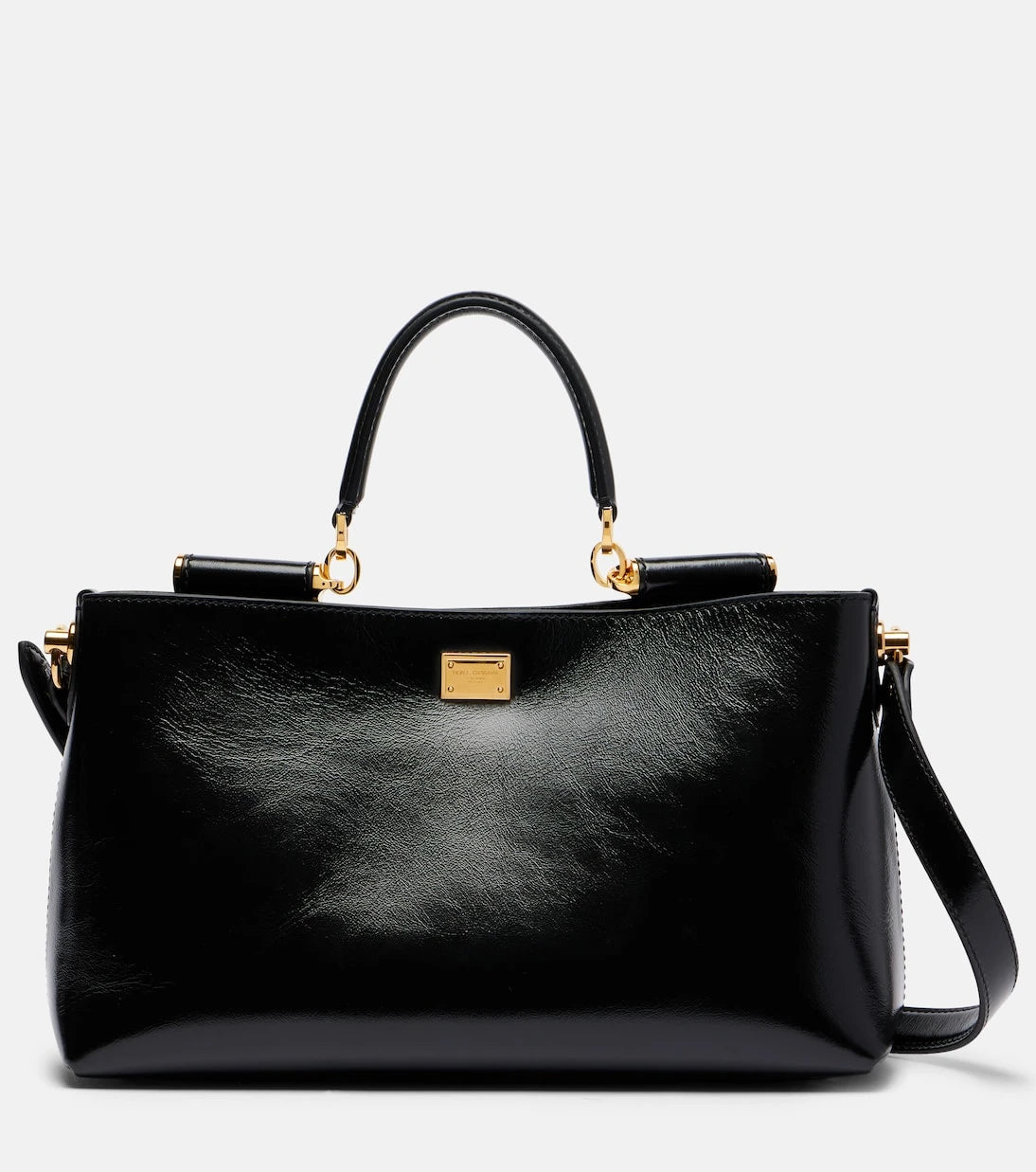 Dolce&Gabbana - Vittoria leather tote bag