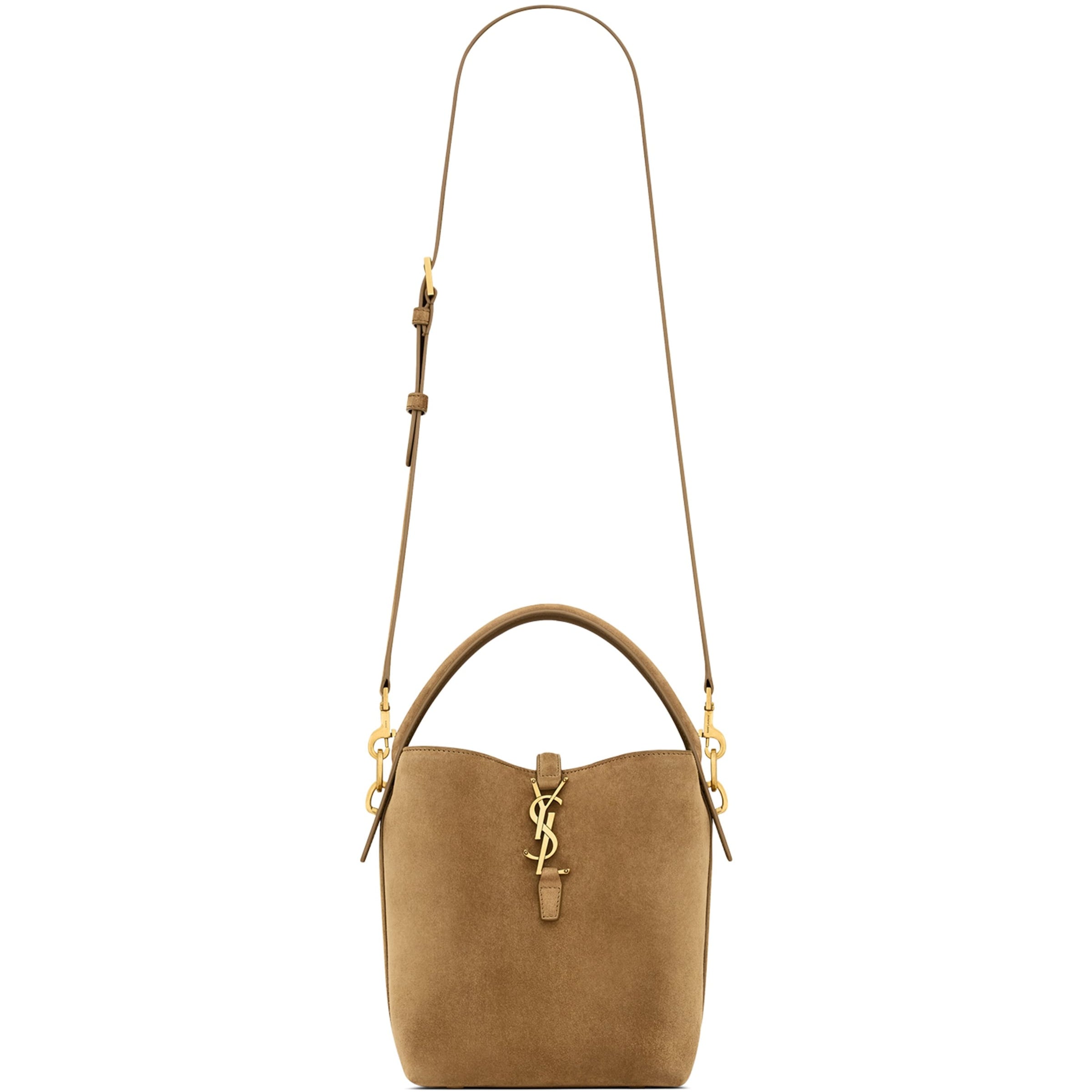 Saint Laurent Green Small Le 37 Bucket Bag