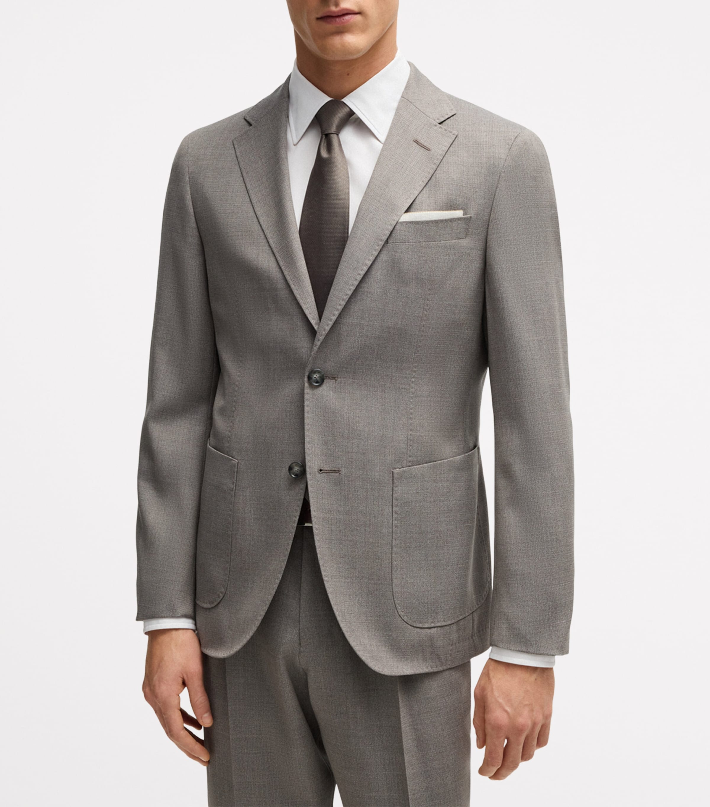 Virgin Wool 2-Piece Suit