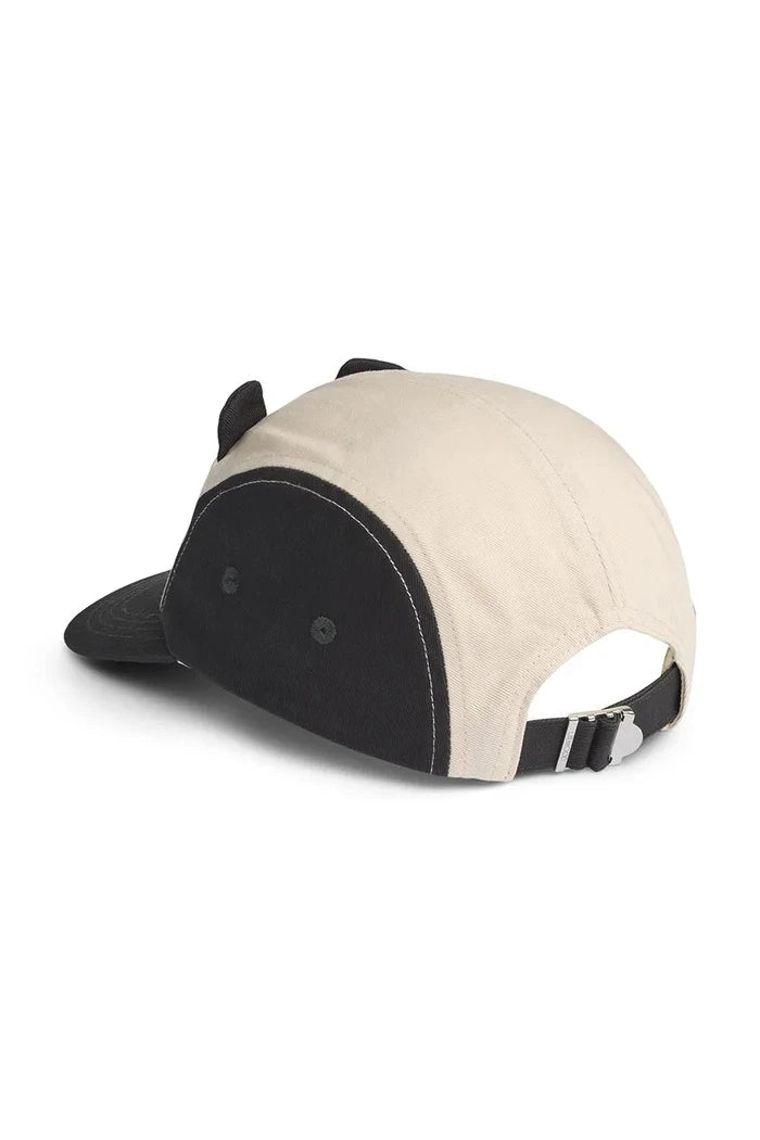 Детска памучна шапка с козирка Liewood Rory Panda Cap