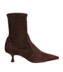 Brown Suede Naomi Ankle Boots 50