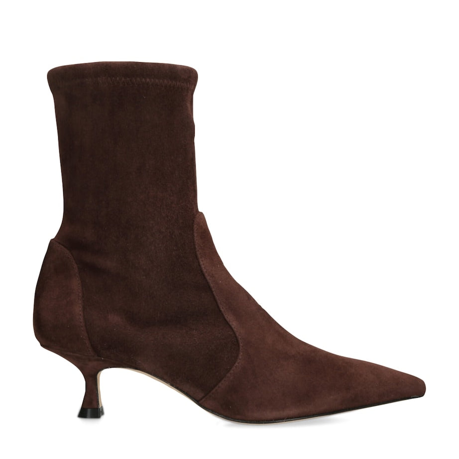 Brown Suede Naomi Ankle Boots 50