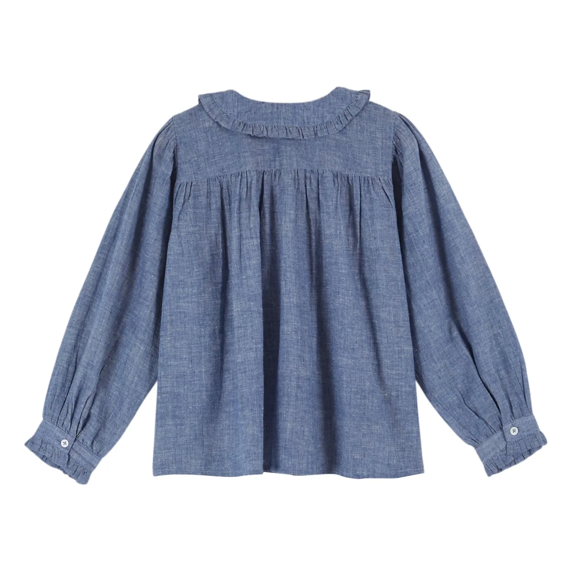 Emile et Ida - Smocked blouse | Blue