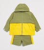 Stella McCartney Kids Colour Block Hooded Raincoat (3-14 Years)