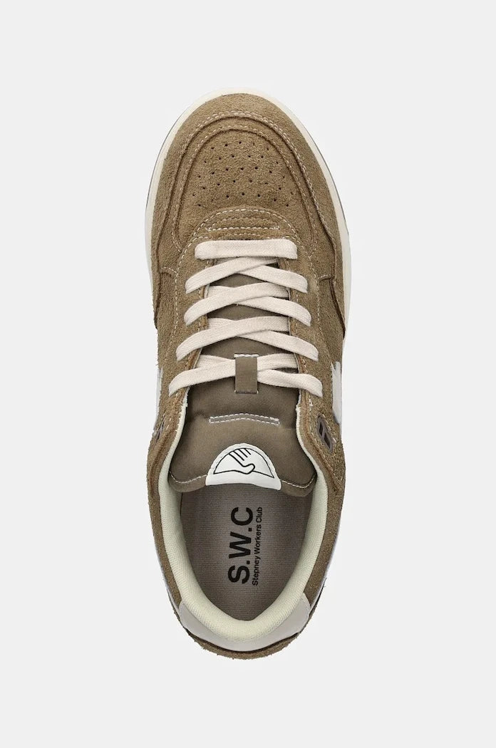 Stepney Workers Club Pro Cup 01 S-Strike Geo-Merged Süet Sneakers