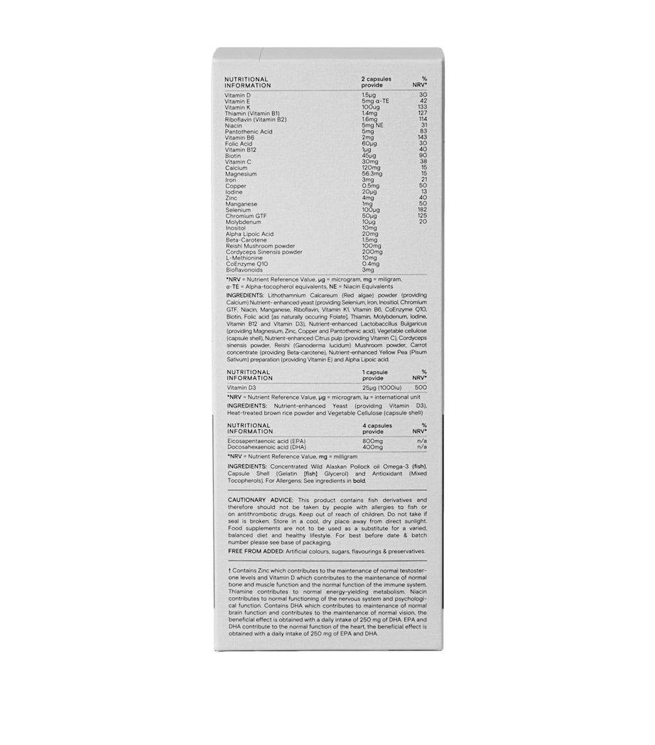 Wild Nutrition Food-Grown Daily Essentials for Men (210 Capsules)