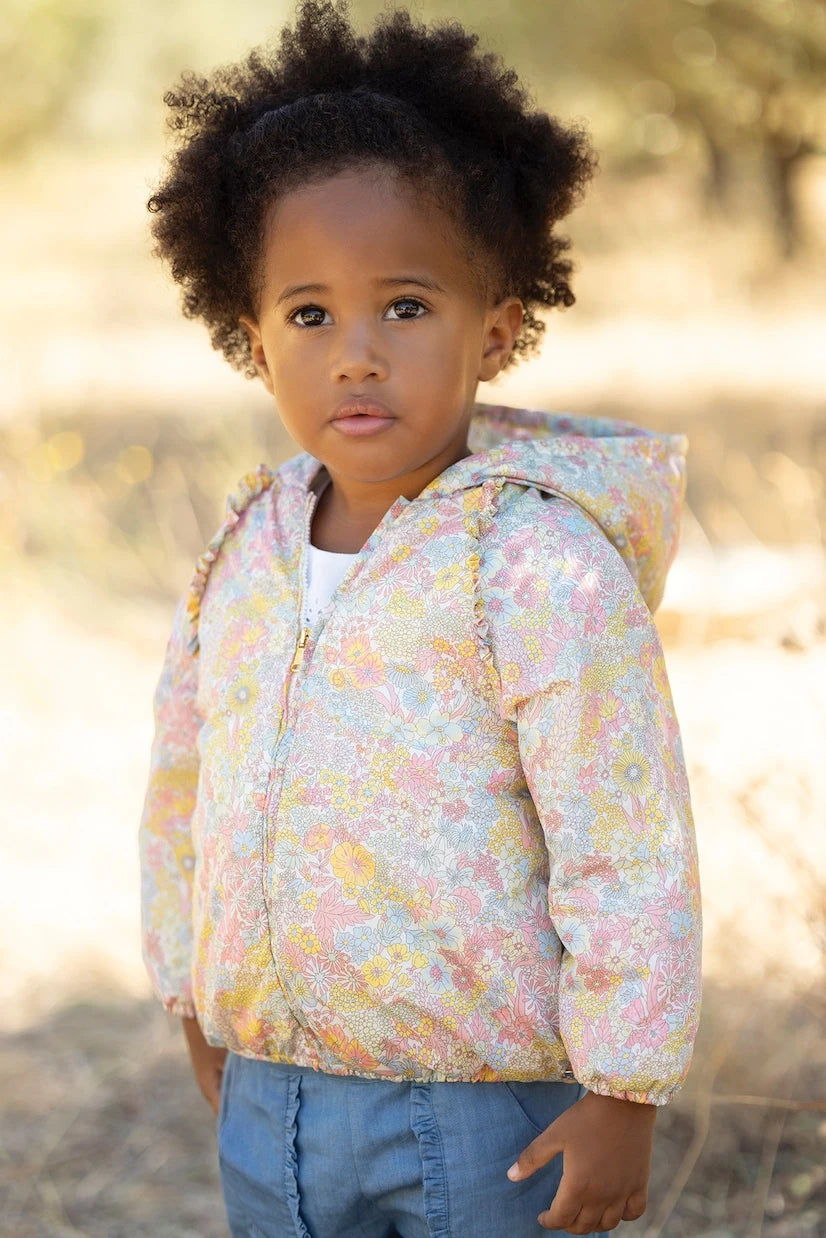 Tartine et Chocolat - Baby floral cotton jacket