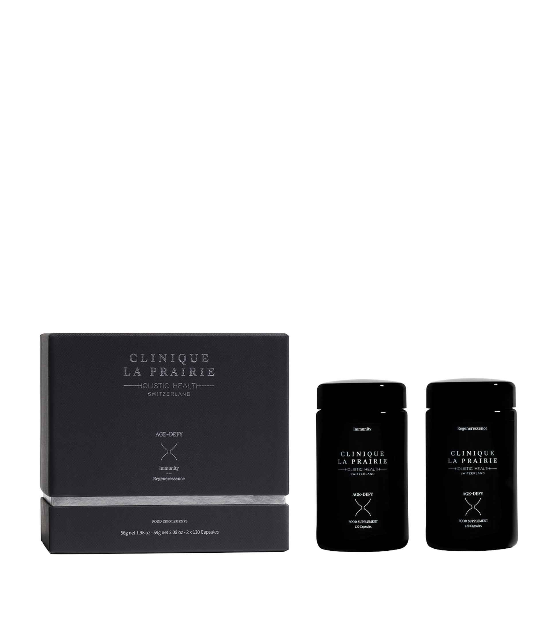 Holistic Health Age-Defy Regeneressence and Immunity 2-Month Longevity Supplement (240 Capsules)