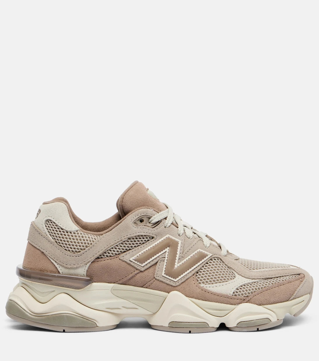 New Balance - 9060 suede-trimmed mesh sneakers