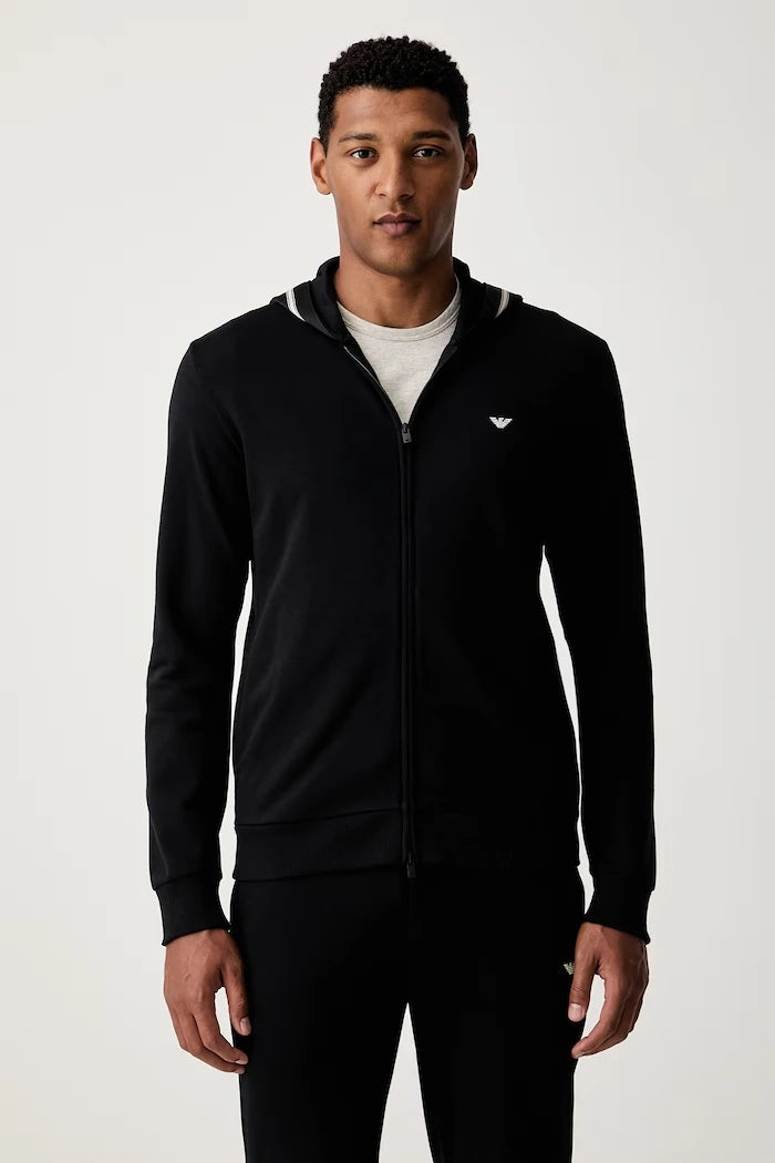 Emporio Armani Underwear Erkek Pamuklu Ev İçi Sweatshirt