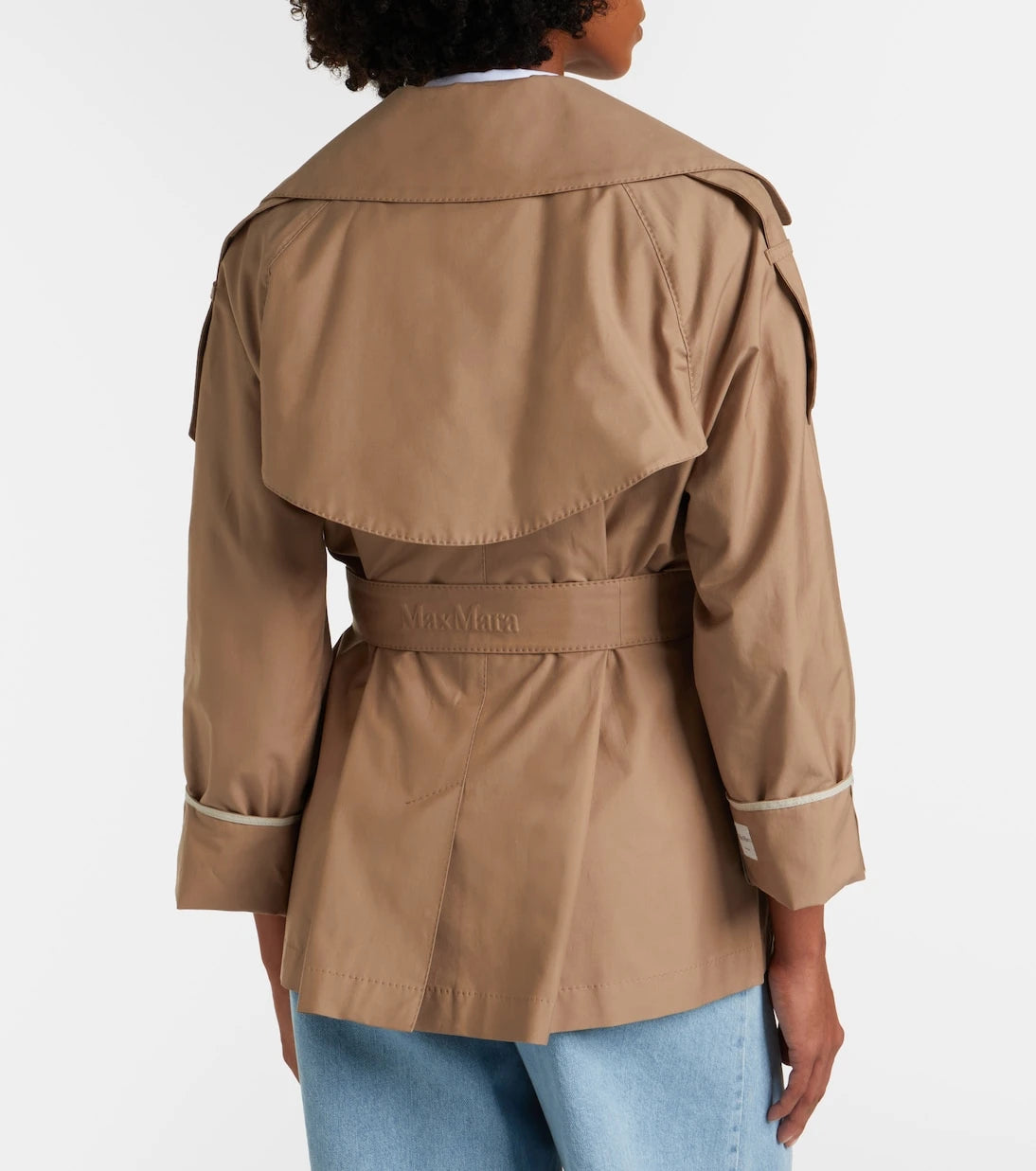 Max Mara - Clara cotton-blend gabardine trench coat