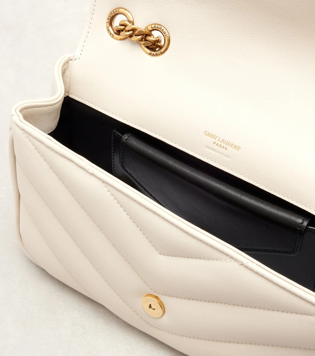 Saint Laurent - Loulou Small leather shoulder bag