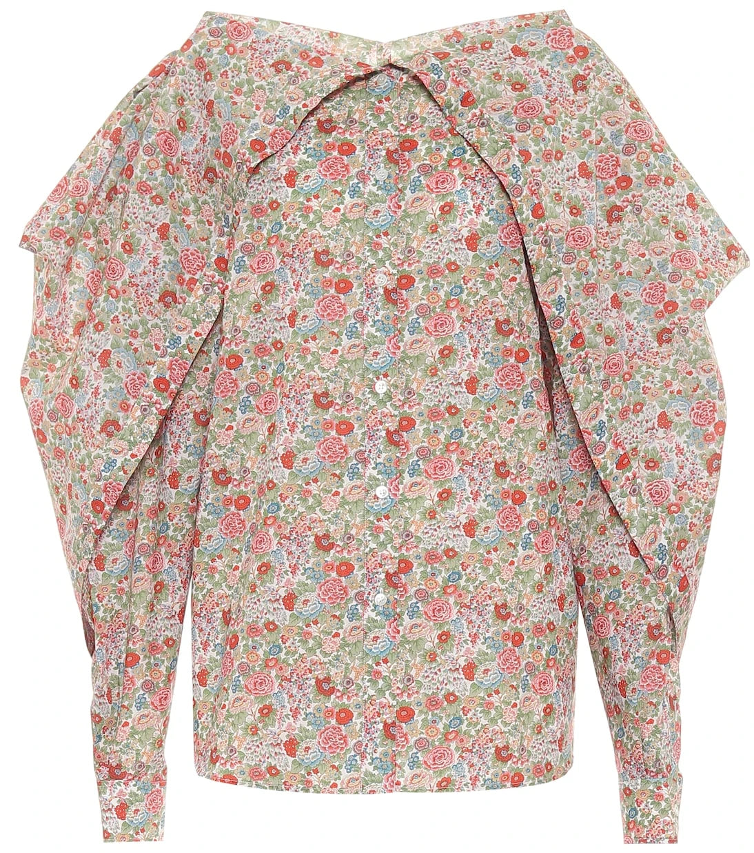 Y/Project - Floral cotton blouse