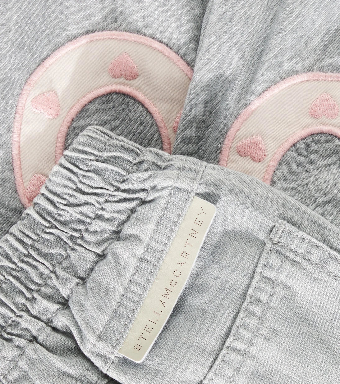 Stella McCartney Kids - جينز مستقيم مطرز للأطفال