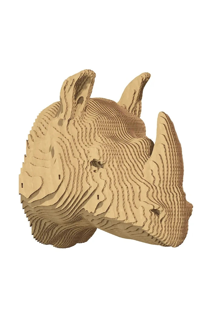Cartonic Rhino 3D Duvar Yapbozları