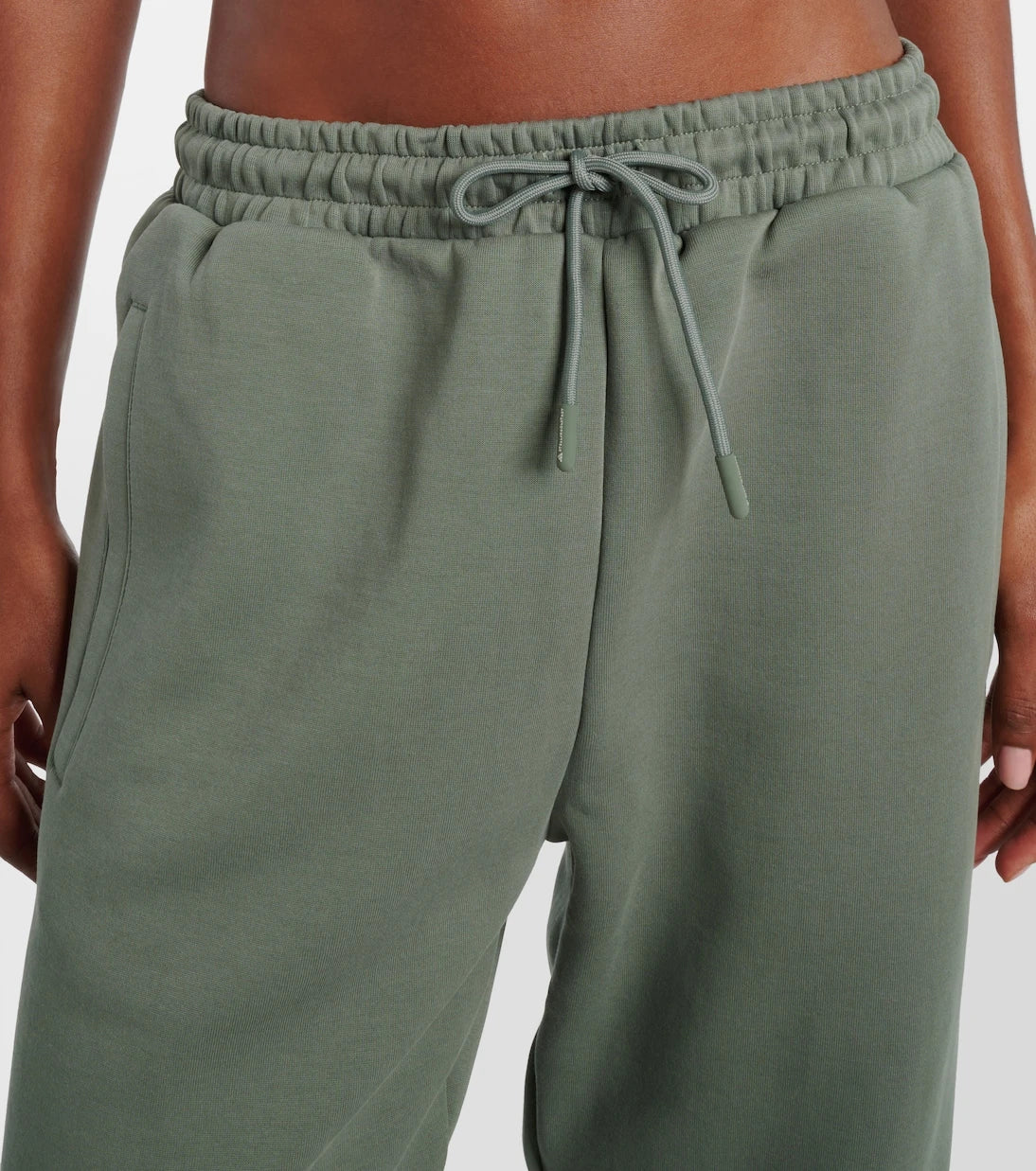 Adidas by Stella McCartney - Cotton-blend fleece sweatpants