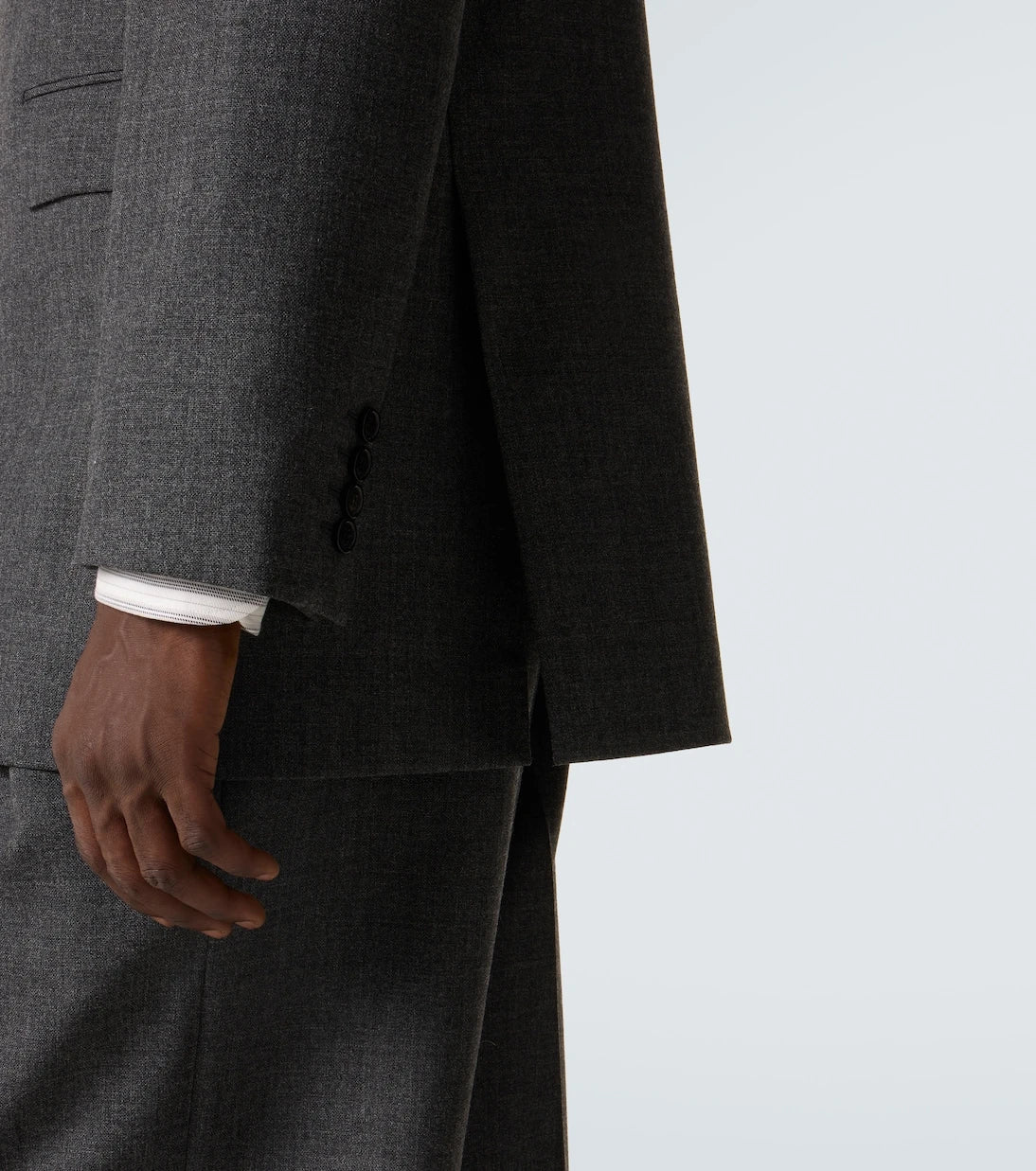 Saint Laurent - Double-breasted wool blazer