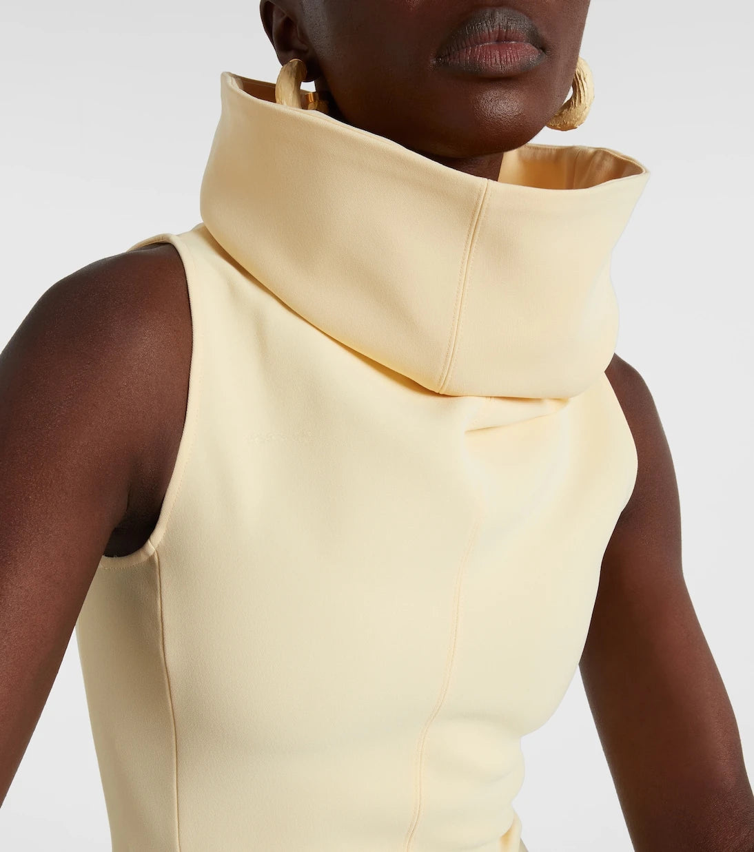 Jacquemus - Triangle midi dress