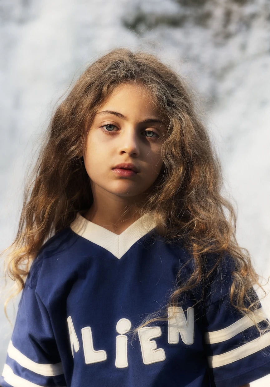 Mini Rodini - Appliqué cotton T-shirt