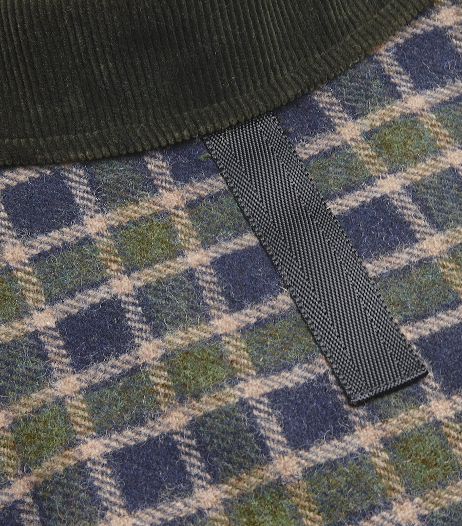 Junya Watanabe MAN Beige x Filson Cotton-Wool Check Utility Jacket