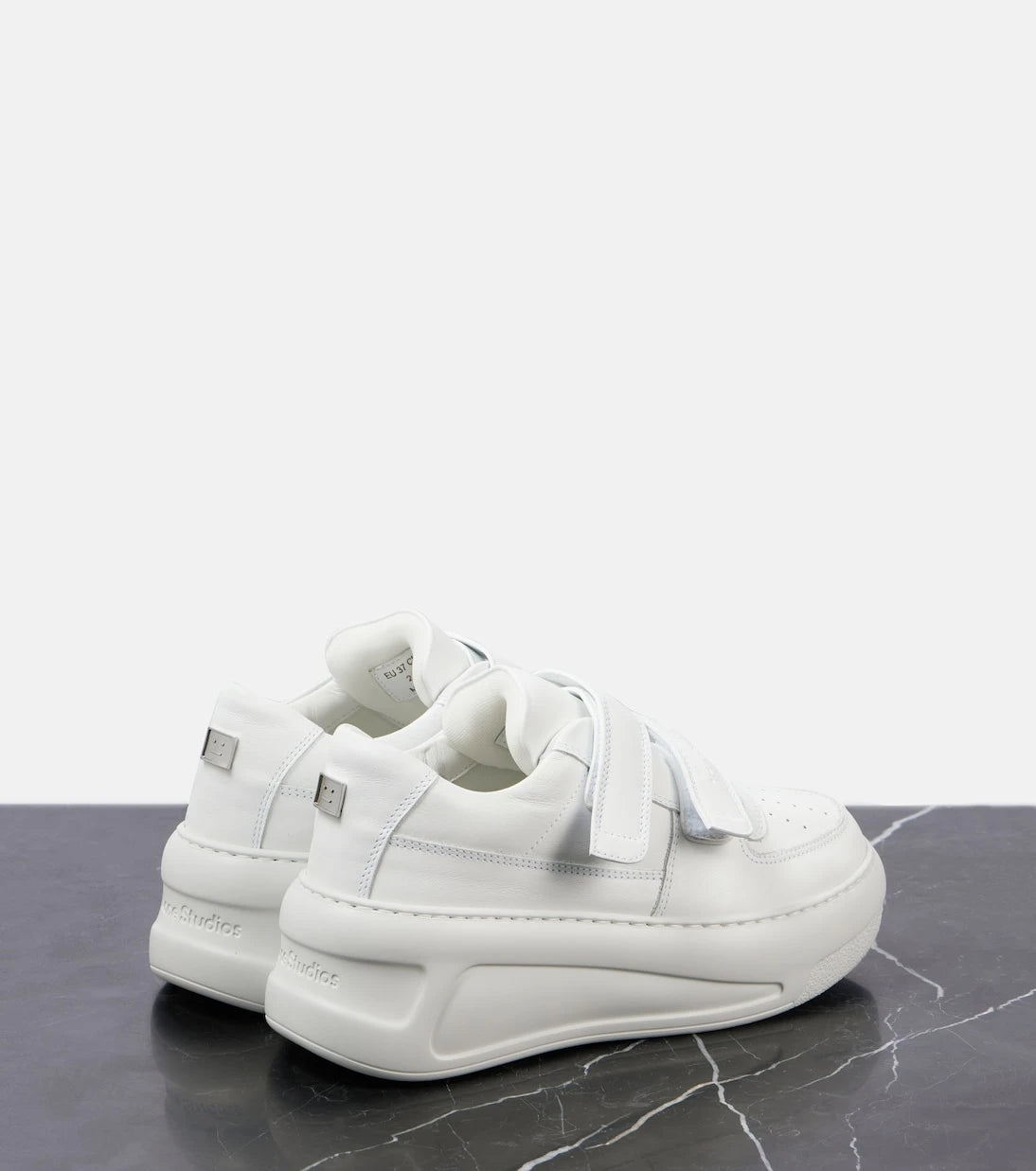 Acne Studios - Leather platform sneakers