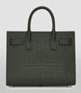 Nano Sac de Jour Croc-Embossed Tote Bag
