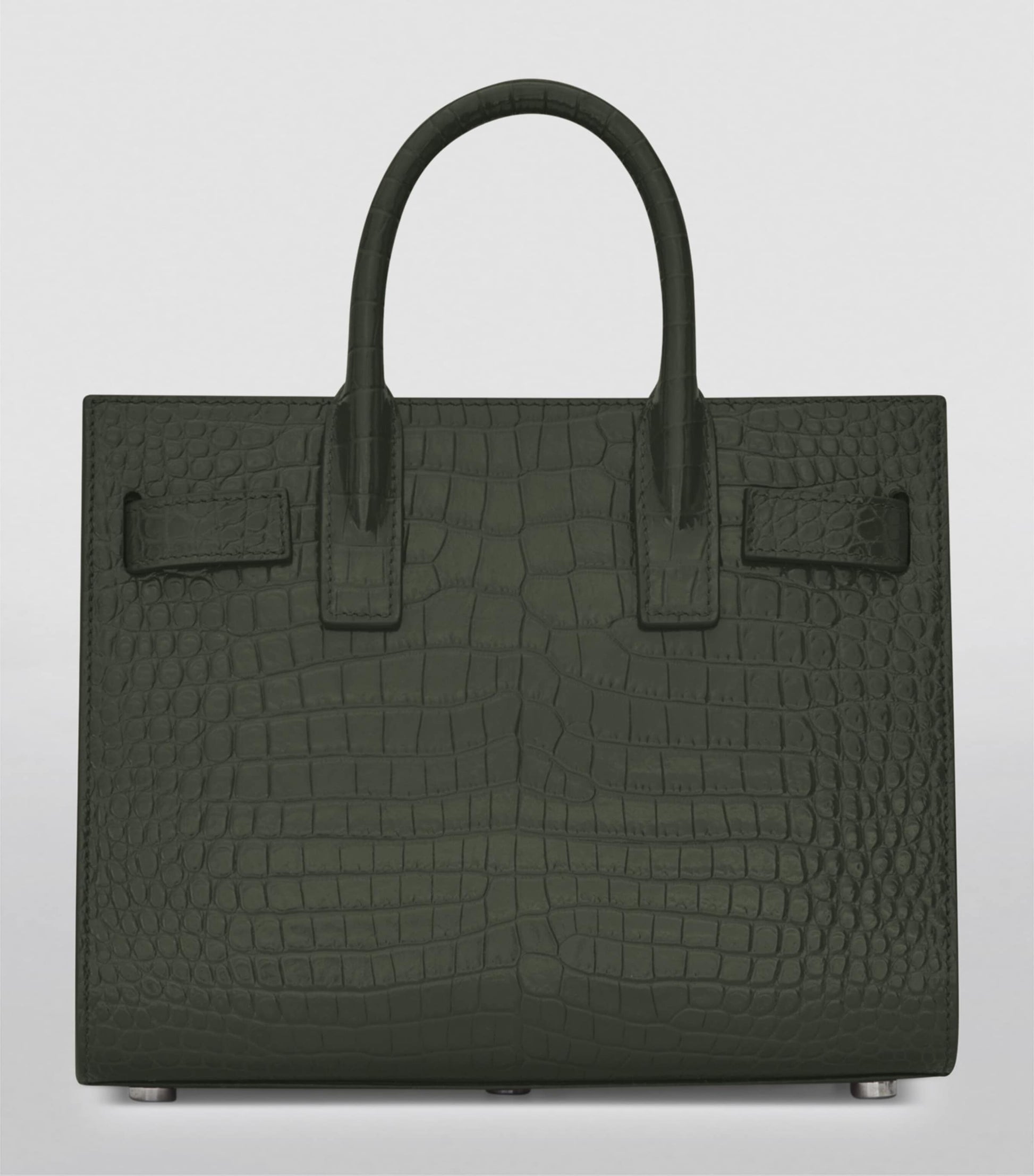 Nano Sac de Jour Croc-Embossed Tote Bag