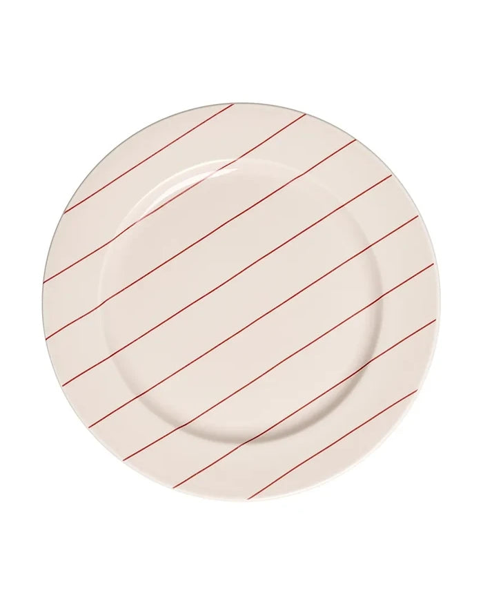 Desert Tabak Design Letters Pyjamas Plate 23 cm